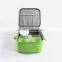 Children insulated cooler bag with matched plastic bento lunch box / go cup