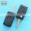High Quatity Peugeot remote key for peugrot modified remote X key shell Car Key 2 button case