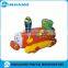 2016 hot sale durable inflatable Train for kids entertainment