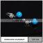 925 silver pearl earring for wedding with zircon fashion jewelry