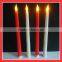 11inches led tape high tall tealight,,real wax led long tape candle for wedding