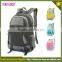 Multicolor fashion waterproof school backpacks for teenage boys