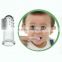 Baby Kid Soft Silicone Finger Toothbrush & Gum Massager Brush Clean Teeth