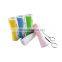 2015 Portable colorful 18650 battery power bank for mobile phone camera