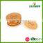Bamboo glass jar lid wooden lid for canister