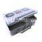 rectangulat storage tin box with handle and lock