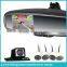 GERMID 3.5 inch Parking sensor reaview mirror with 4 replaceable detectors
