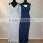 Graceful Fashion Trended Beaded V-neck Spaghetti Strap Simple Long Dress