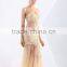 Glamour embroidered beaded elegant backless evening dress galaxy sequins bridesmaid dress party dress pattern