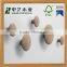 China Factory FSC Popular Decorative Wood Wall Mounted Coat Clothes Hooks