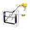 clear crystal vase tall plexiglass flower vase (B-0299)