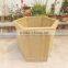 Good weather resistant wpc design flower pot for raised garden bed