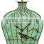 Vase Design Decorative Metal Desk Clock For Promotion