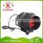 Black Plastic Inline Duct Fan with Stepless Speed Switch