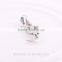 S067E Globalwin 925 Sterling Silver Alphabet E European Birthstone Charms