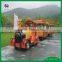outdoor pleasure ground tourist trackless train for sale