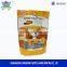New product custom printed pet food plastic zipper packaging bag with mentalized window