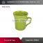 Mug with lid high temperature color glaze mug