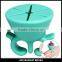 Hot sale Nail beauty tool Portable nail polish holder ring Silicone Nail Polish bottle holder