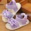 No.1 yiwu exporting commission agent wanted Fashionable Canvas Baby Summer Shoes/Sandals