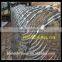 300mm BTO30 cover length 8m galvanzied concertina razor wire
