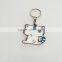 Custom 3d soft pvc keychain key ring / Soft Silicone Keychains