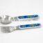 Eco-friendly printing cutlery set for baby eating training