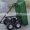 Four-wheel Plastic Garden Dumping Wagon TC2135