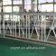 Feed fronts and cubicles for cow