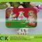 Special design fancy plastic card with pile coating and spot UV