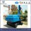 hydraulic hammer press guardrail post highway safety pile driver