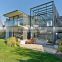 Modern style beautiful aluminum and glass house
