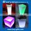Cooler ice container Champagne Plastic LED illuminated Ice Bucket