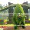 Whloesale Artificial topiary grass animals sculpture