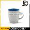Drinkware colorful marble mug, color inside mug with logo