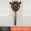 personalized and engraving logo acceptable bronze copper rose gold plating stainless steel bar strainer