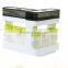 100% BPA free kitchen plastic sauce jar bottle storage holder