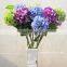 FLH010 artificial flowers long stem as flowers hydrangeas centerpiece for wedding decoration