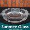 High Quality Round Glass Ashtray Outdoor Designer Ashtray