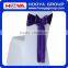 2015 Popular Selling Party Decoration Self-tied Beautiful Shiny Satin Chair Sash for Wedding