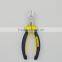 2015 forged pearl nickel steel polishing diagonal nose pliers 8"