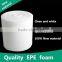 China Export Wholesale EPE foam cloth cushion film /color white /tasteless