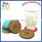 2017 Hot selling silicone table mat,silicone cup coasters baking kitchen tableware