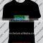 2017 EL sound actived animation t-shirt