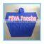 PEVA Ladder-Shaped Sky Blue Poncho