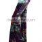 MGOO 2017 Custom Print Velvet Floral Print Bottom Leggings High Waist Flare leg Opening Fashion Pants