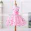 Children Elegant Party Dress Fancy Girls flower dress kids clothingl619