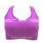 New purple wireless bra top soft plain sexy bra underwear seamless fitness yoga bra