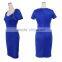 custom women fashion summer short sleeve casual dress; latest ladies summer dress