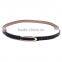 Women Dress Red Western Cheap Belts Leather White Rope Belt
